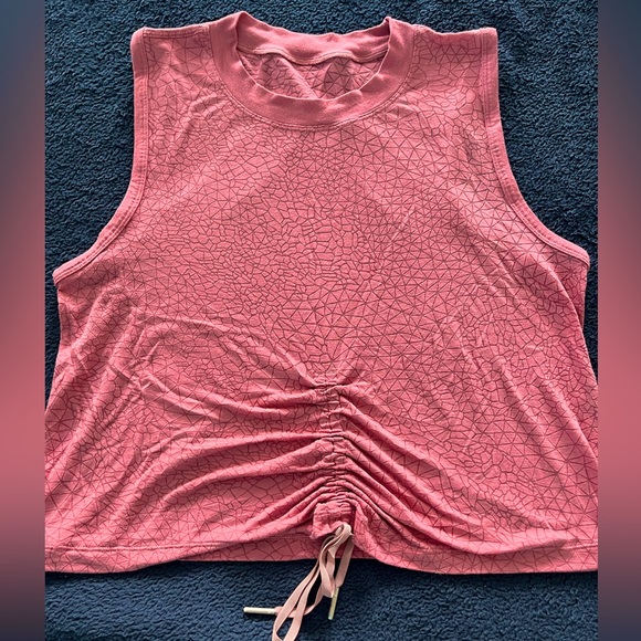 Lulu lemon tank top size 6 with front tie - Picture 1 of 2